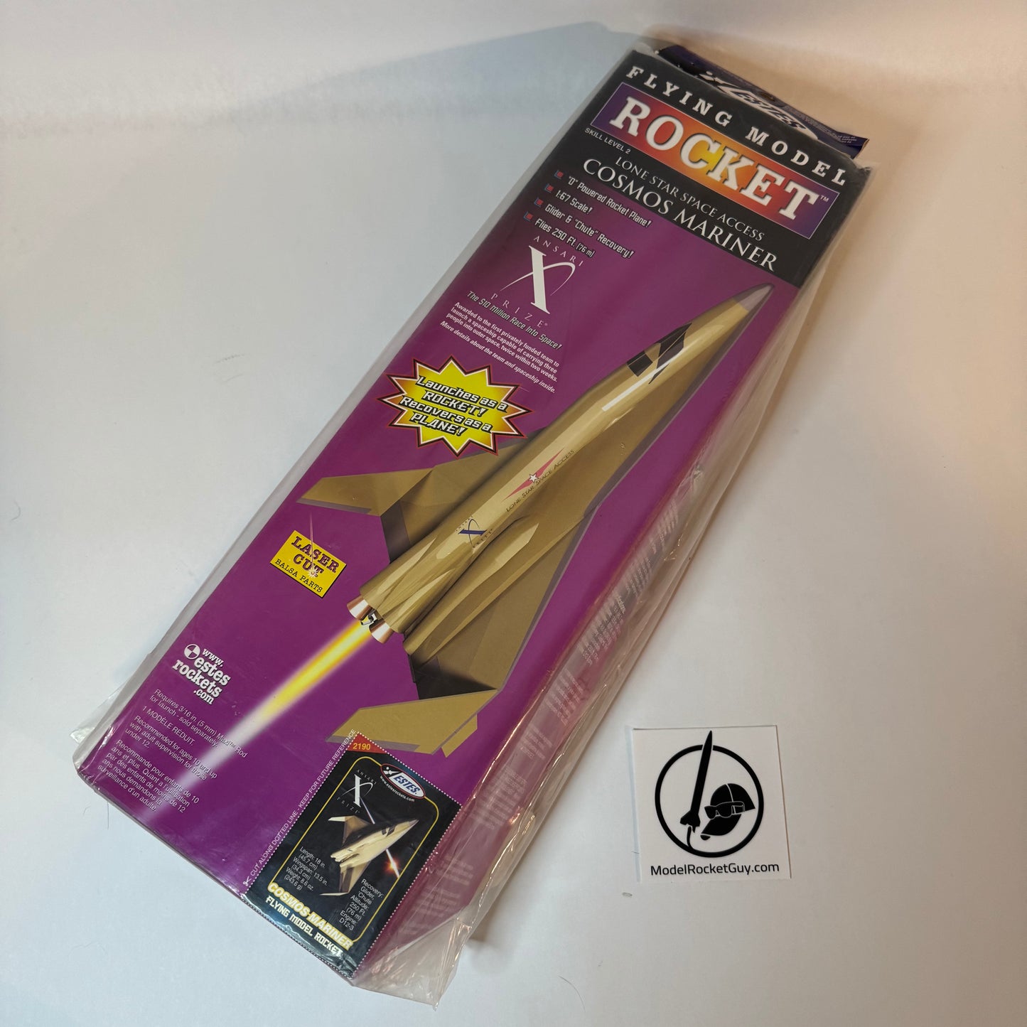 2190 Estes Lone Star Space Access Cosmos Mariner - Skill Level 2 - OOP