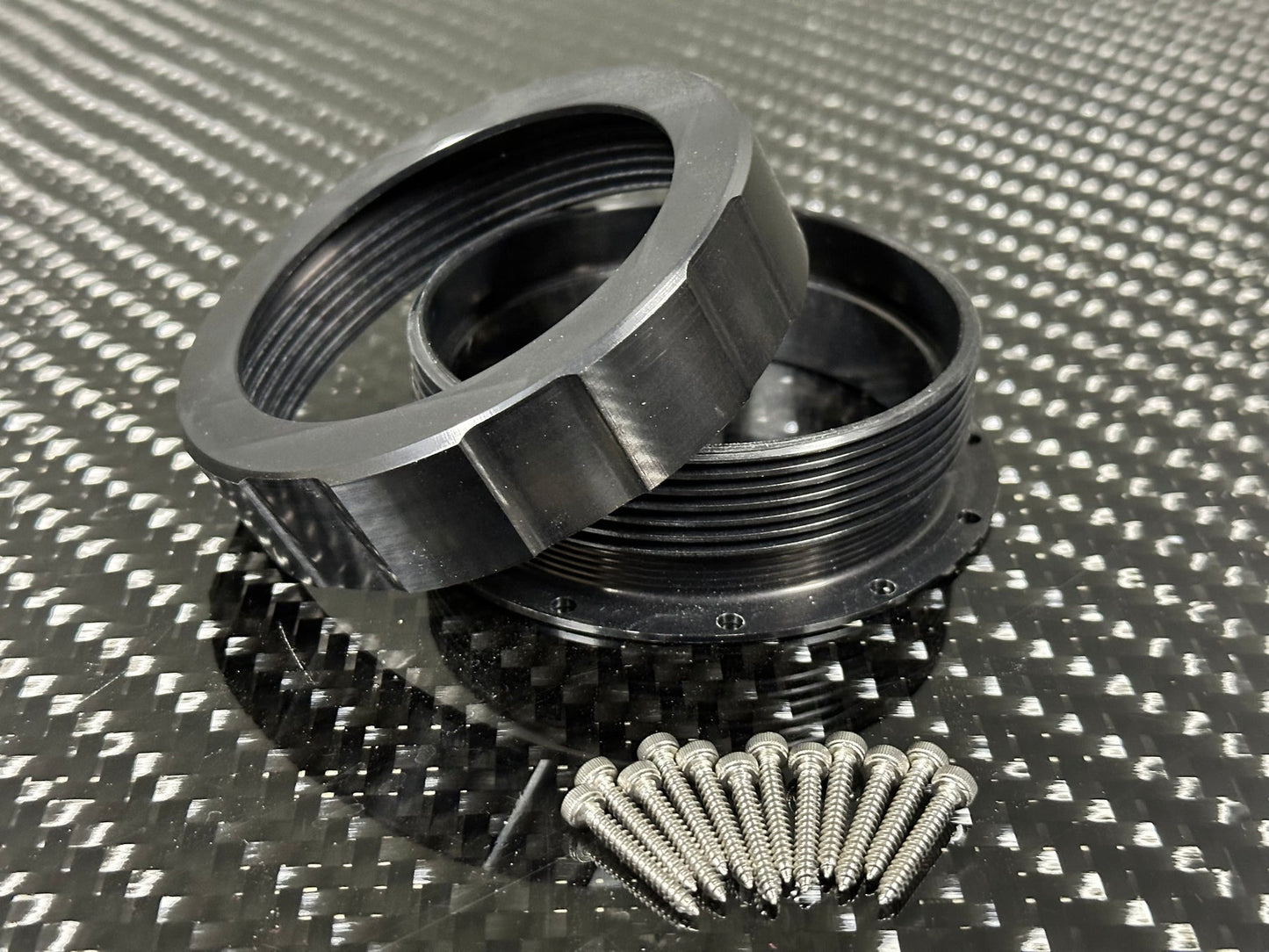 MR75 75mm Pro Motor Retainer - Aluminum - LOC Precision