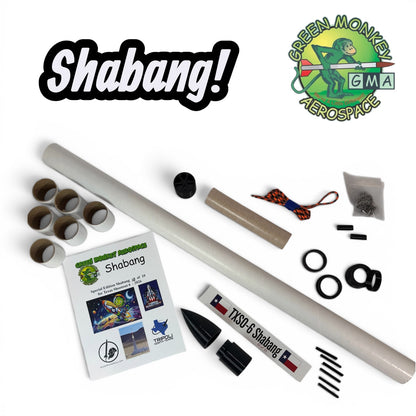 Green Monkey Aerospace - TXSO-6 Shabang! HP Rocket Kit