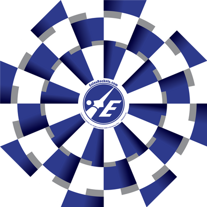 302246 Estes Printed Nylon 18" Parachute