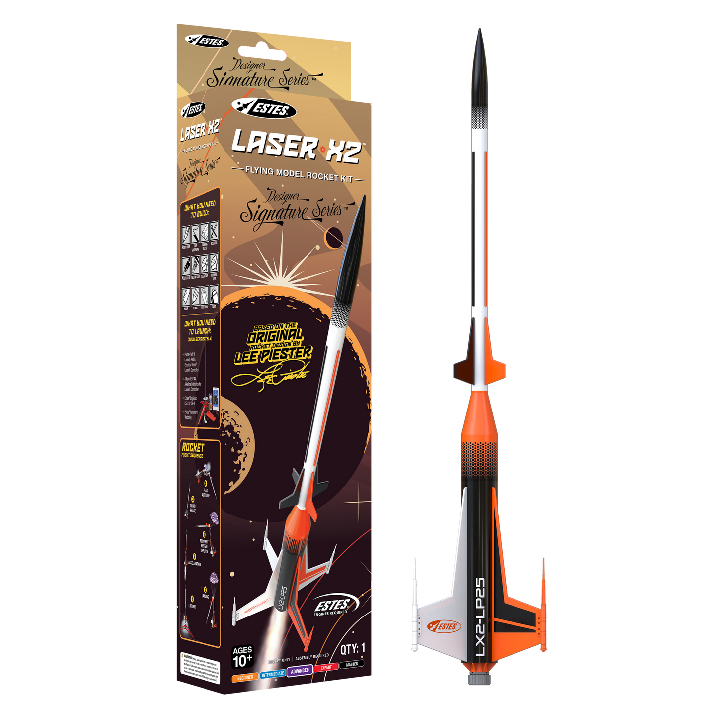 7320 Estes Laser X2 - Advanced