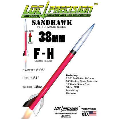 LOC Precision 2.2" Dia Sandhawk (Performance Series)