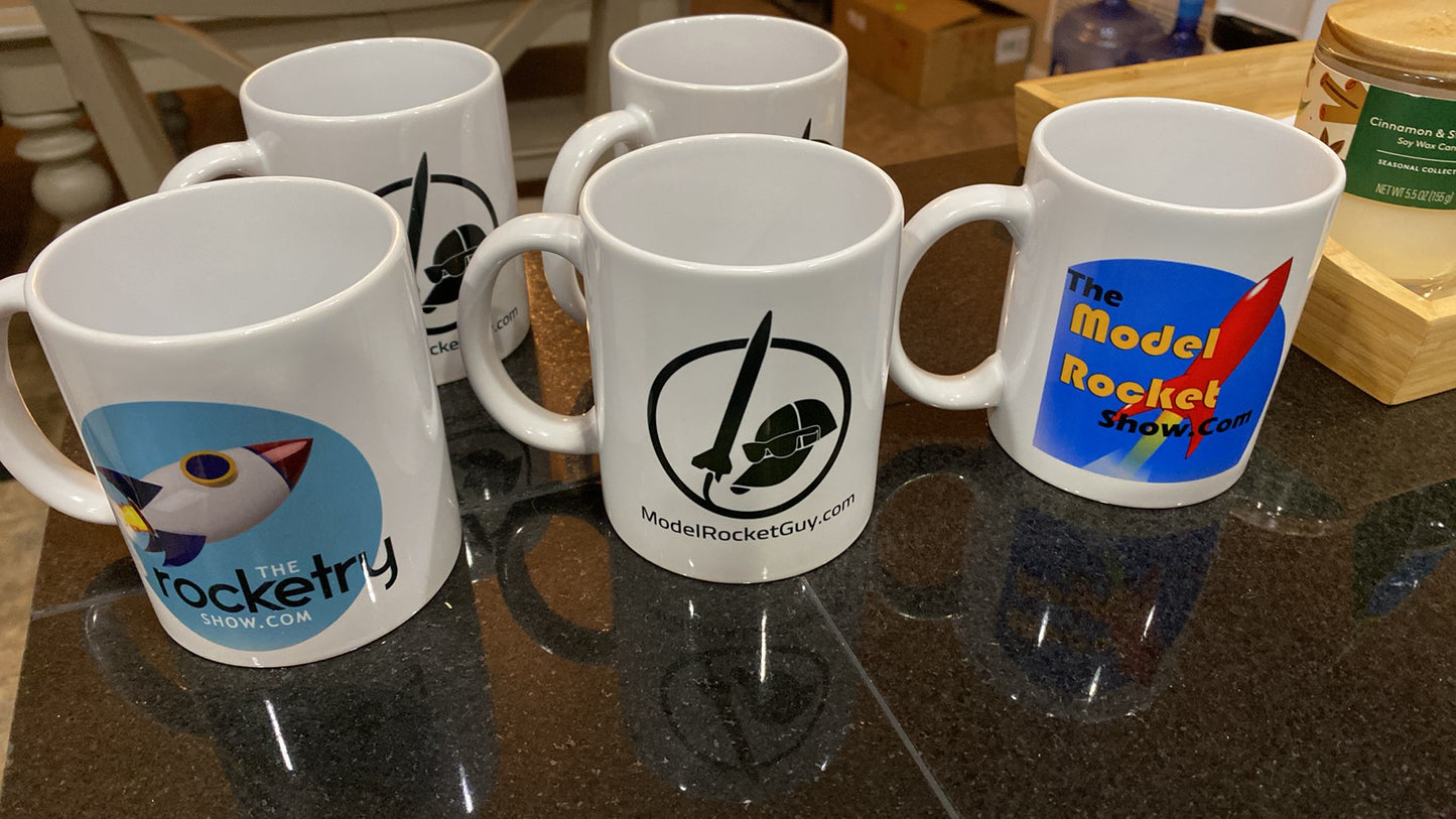 Custom Rocket Mugs (Your Own Design)