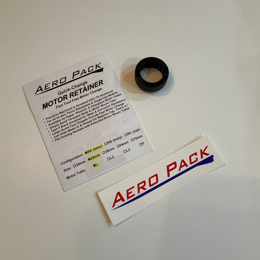 RA29L Aero Pack Retainer Assembly - 29mm - L