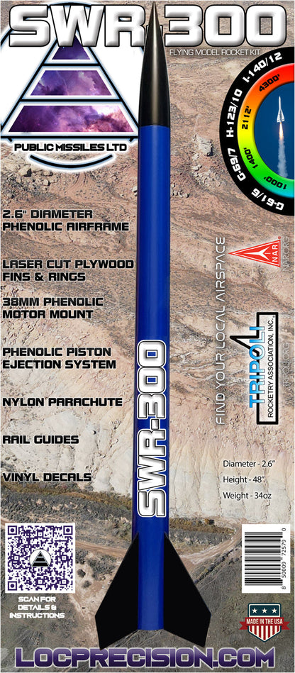 Public Missiles LTD 2.6" Dia SWR-300